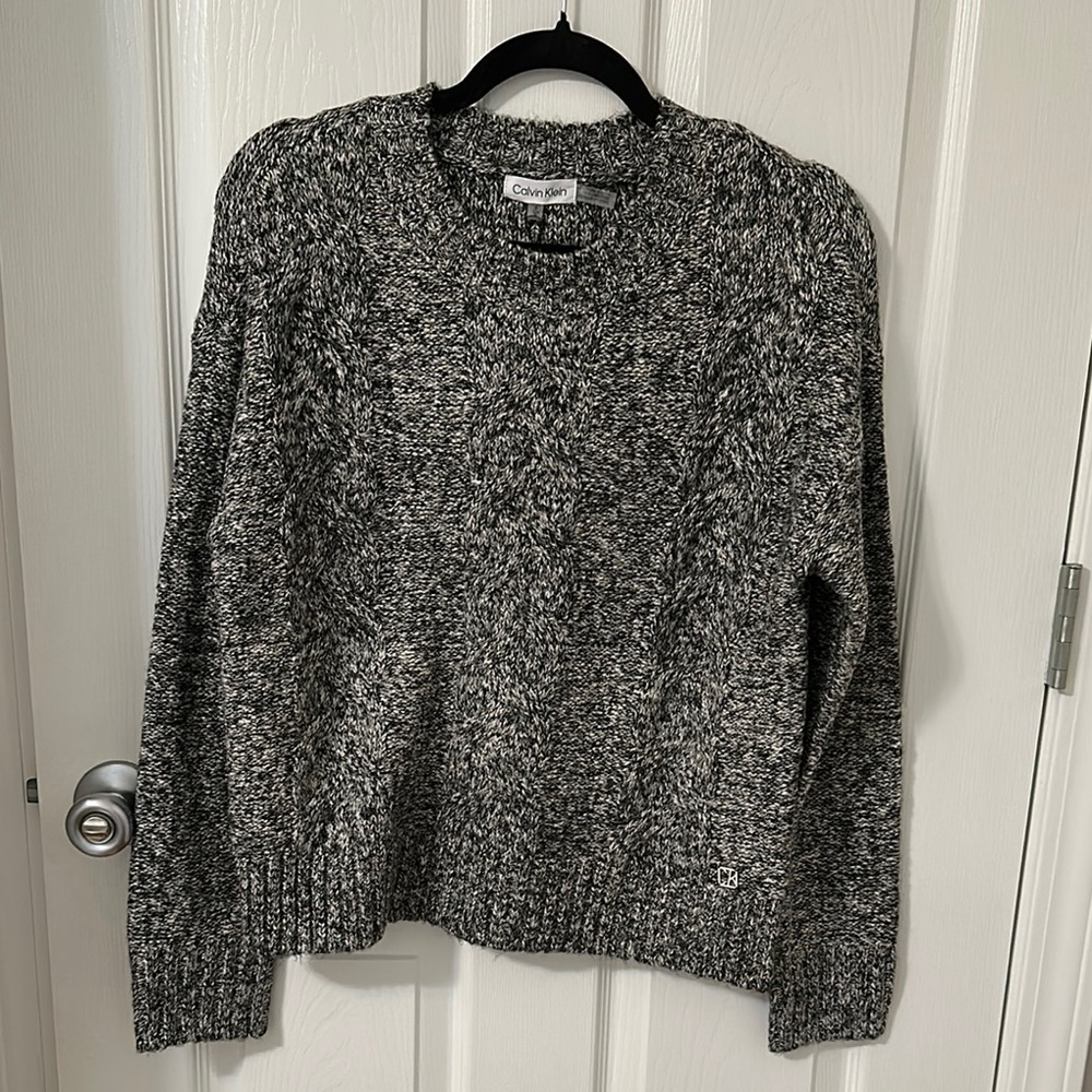 Calvin Klein Black Crewneck Sweater